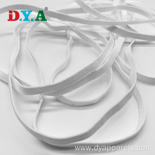 Factory supply 4mm flat elastic ear loop